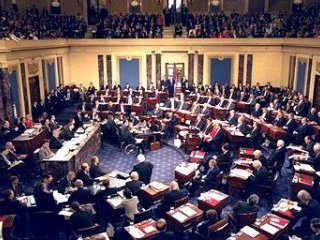 Сенат Конгресса США принял решение провести голосование по существу по законопроекту об оздоровлении американской экономики