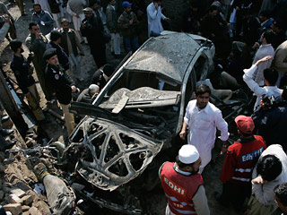 Мощный взрыв прогремел в среду в пакистанском городе Пешавар