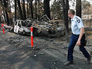 В Австралии полицейские допрашивают двух человек в связи с сильными пожарами на юге страны, унесшими жизни как минимум 181 человека и оставившими без крова 5 тысяч
