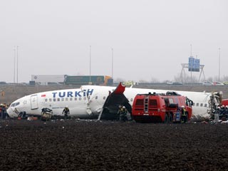 В Голландии разбился турецкий самолет: на борту находились 135 пассажиров