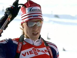 Зайцева выиграла "бронзу" на этапе КМ по биатлону 