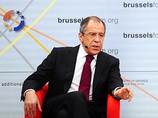 Скандал на форуме в Брюсселе - российских журналистов на пустили выступление Лаврова