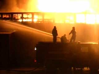 Пожарным удалось ликвидировать пожар в здании УБЭП ГУВД по Ростовской области