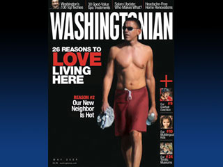 Обама попал на обложку журнала в красных трусах