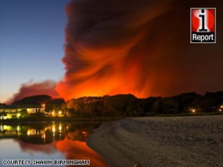 Пожарным не удается пока локализовать бушующие в штате Южная Каролина сильнейшие лесные пожары