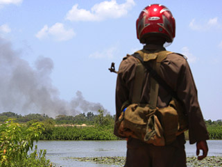Войска Шри-Ланки не признают заявление тамильских сепаратистов "Тигры освобождения Тамил Илама" (ТОТИ) о прекращении огня, заявив, что боевики должны сложить оружие