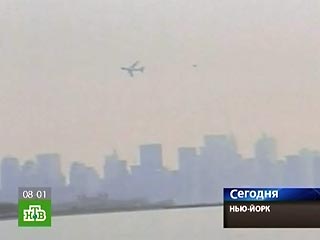 Самолет Обамы, проводивший видеосъемку над Нью-Йорком, вызвал панику на Манхэттене