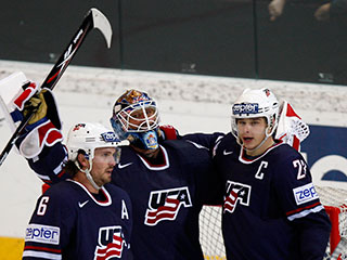 Соперником россиян в полуфинале чемпионата мира по хоккею, который проходит в Швейцарии, станет команда США