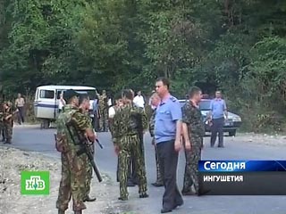Сотрудники милиции проводят в Ингушетии спецмероприятия с целью установления местонахождения бандформирования численностью до 50 человек