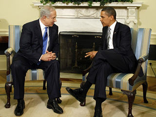 Президент США Барак Обама встретился в Овальном кабинете Белого дома с главой правительства Израиля Биньямином Нетаниягу