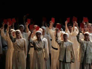 В постановке оперы Рубинштейна задействованы практически все солисты Пермского театра