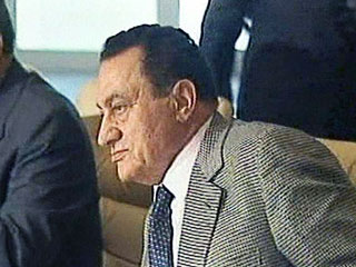 семье президента АРЕ Хусни Мубарака (на фото) произошло несчастье - умер 12-летний внук главы государства Мухаммад Мубарак