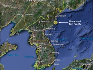 Северная Корея вновь ограничила мореплавание в прибрежной зоне, где расположен ракетодром Мусудан-ни