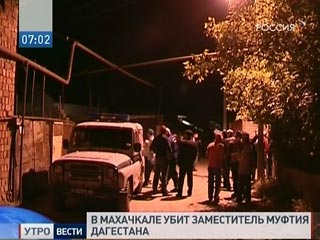 В Махачкале в понедельник поздно вечером застрелен известный религиозный деятель, заместитель муфтия Дагестана Ахмад Тагаев