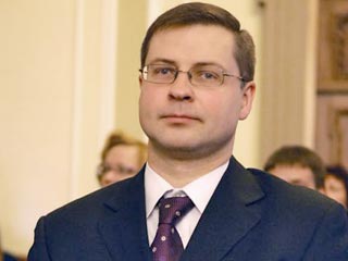 Латвийский премьер Валдис Домбровскис