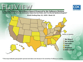 Более десяти тысяч человек заразились в США вирусом гриппа A/H1N1