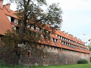 В городе Багратионовске произошел пожар в старинном замке Прейсиш-Эйлау, основанном в XIV веке великим магистром Тевтонского ордена Вернером фон Орзельном