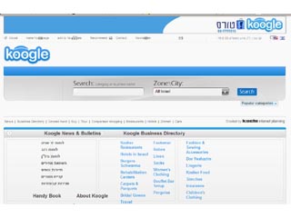 В Израиле запущен "кошерный" поисковый сервис, получивший название Koogle. Он спроектирован таким образом, чтобы оградить его аудиторию &#8211; религиозных евреев от нежелательного для просмотра контента