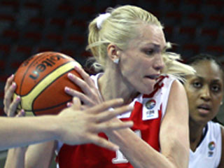 Россиянки потерпели первое поражение на чемпионате Европы по баскетболу