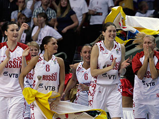 Баскетболистки сборной России пробились в полуфинал чемпионата Европы