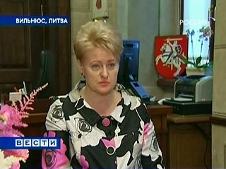 Даля Грибаускайте вступила в должность президента Литвы
