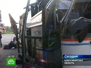 Следствие считает водителя виновным в крушении автобуса под Новосибирском