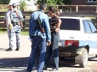 В Ингушетии подорван автомобиль милиции