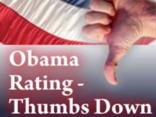 В США стремительно снижается популярность президента страны Барака Обамы