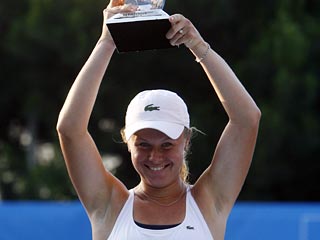 Российская теннисистка Вера Душевина стала победительницей турнира в Стамбуле, и этот титул стал первым в карьере 22-летней спортсменки
