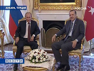 Путин договорился в Анкаре о нефтегазовом и атомном сотрудничестве