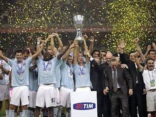 Суперкубок Италии третий раз за десять лет выиграл "Лацио"