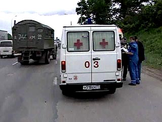Рейсовый автобус столкнулся с грузовиком в Кемеровской области: до 10 раненых