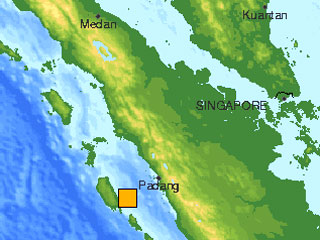 Мощное землетрясение произошло у берегов Суматры