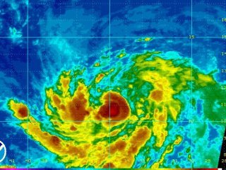 Образовавшийся в Мексиканском заливе циклон стал штормом и получил имя "Клодетт"