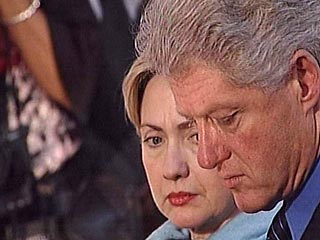 Ураган "Билл" сорвал отпуск Билла и Хиллари Клинтон на Бермудах