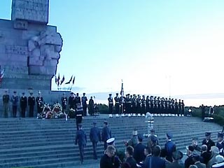 В Гданьске началась церемония, приуроченная к 70-летию начала Второй мировой войны