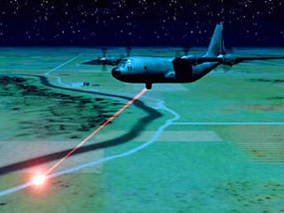 ВВС США успешно успешно испытали химический лазер, поразив с воздуха автомобиль