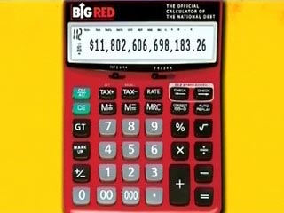 В США понадобилось создать новый калькулятор для вычисления гигантского внешнего долга 