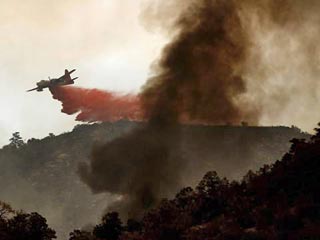 Американские власти заявили, что причиной лесных пожаров в Калифорнии, уже ставших крупнейшими в округе Лос-Анджелес, стал поджог