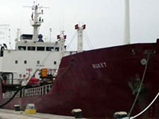 МИД России возмущен захватом Грузией танкера "Букет" в нейтральных водах