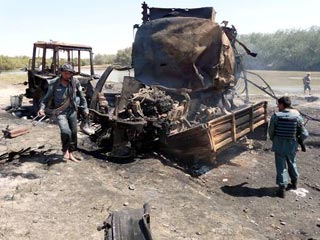 В результате авиаударов ВВС коалиции на севере Афганистана пострадали мирные жители