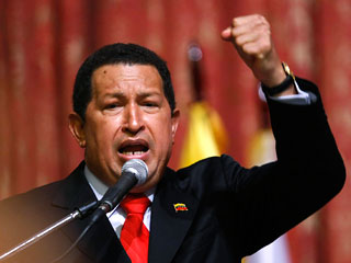 Президент Венесуэлы Уго Чавес прибыл в Москву на переговоры. В четверг он встретится с президентом РФ Дмитрием Медведевым и российским премьером Владимиром Путиным