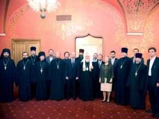 Патриарх Кирилл встретился с руководителями православных печатных СМИ