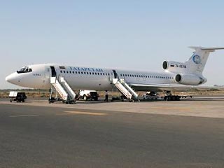 Самолет Ту-154 авиакомпании "Татарстан" с 54 пассажирами прибыл на черноморский курорт 6 сентября и в тот же день должен был лететь обратно