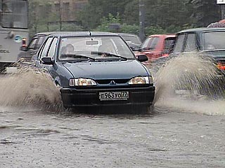 Ливнем затопило юго-восточные районы Москвы