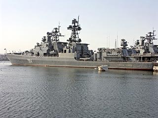 ВМФ России и ВМС Китая успешно провели антипиратские учения в Аденском заливе. С российской стороны в учениях приняли участие большой противолодочный корабль "Адмирал Трибуц"