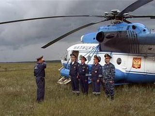 Российские милиционеры будут активнее охотиться за преступниками с воздуха