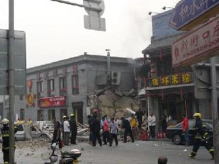 Взрыв в пекинском ресторане: могут быть пострадавшие