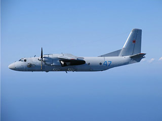 Российский военный самолет АН-24 нарушил воздушное пространство Эстонии в понедельник вечером и находился там примерно полминуты