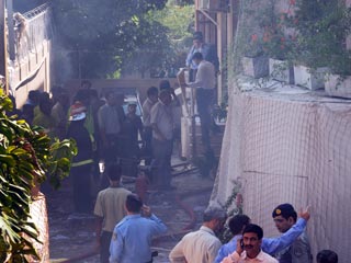 5 человек погибли и около десятка человек были ранены в результате взрыва бомбы в здании одного из представительств ООН в столице Пакистана Исламабаде